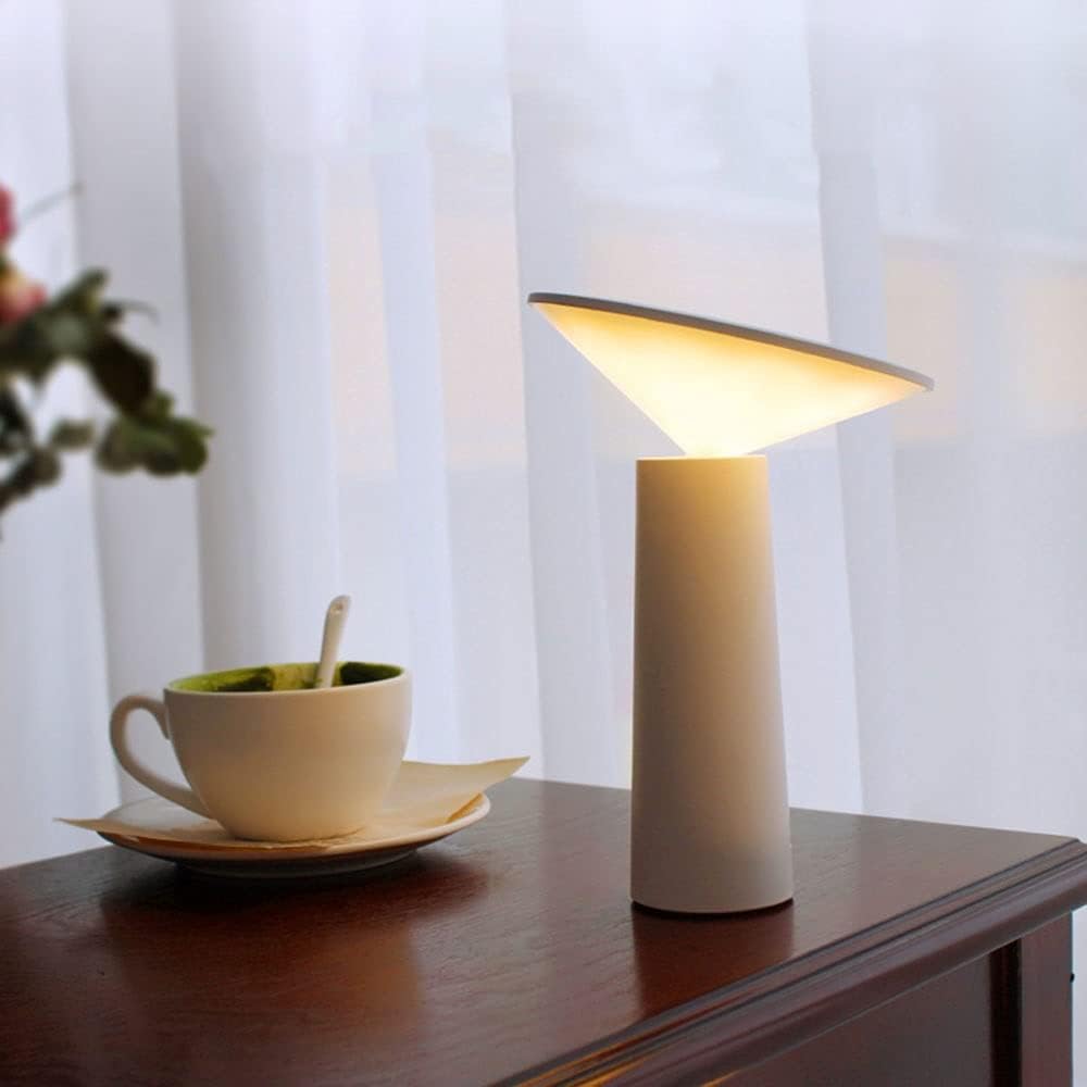 Lampe de Table Rechargeable : Élégance Naturelle en Lumière – Design Moderne 9