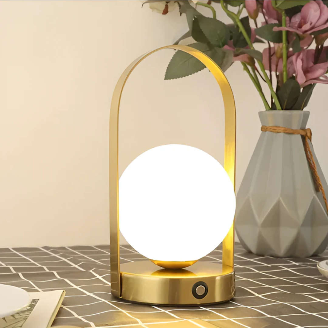 Lampe de Table Sans Fil : Élégance Naturelle en Lumière – Design Moderne 3