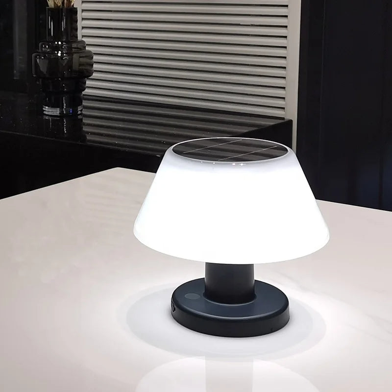 Lampe de Table Solaire : Élégance Écologique et Moderne 0