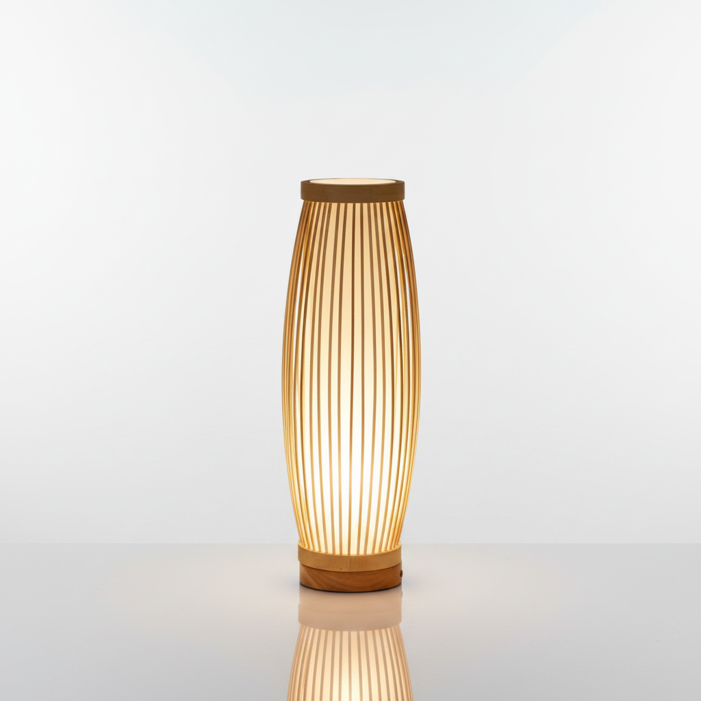 Lampe de Table Zen en Bambou – Élégance Naturelle 0