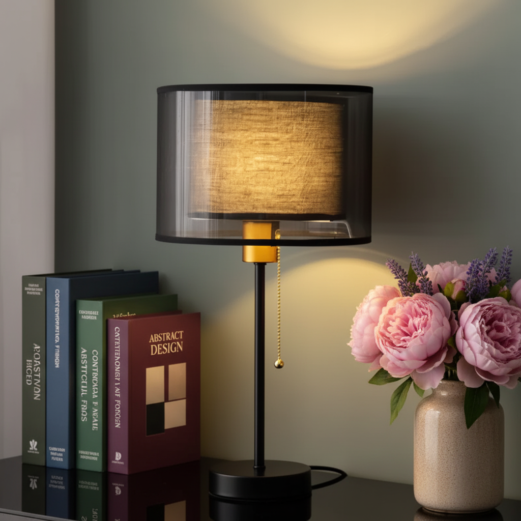 Lampe de Table : Élégance Naturelle en Lumière – Design Contemporain 2