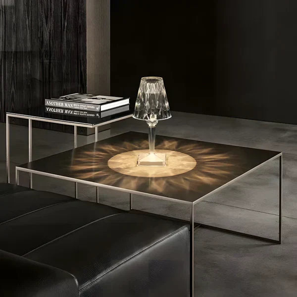 Lampe de Table : Élégance Naturelle en Lumière – Design Cristal Moderne 6