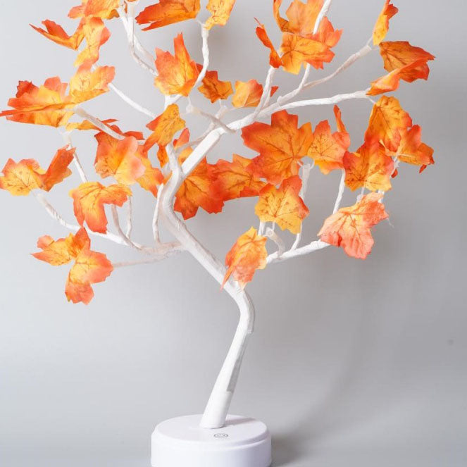 Lampe de Table : Élégance Naturelle en Lumière – Design Feuille d'Érable 8