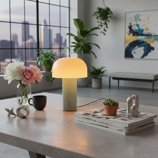Lampe de Table : Élégance Naturelle en Lumière – Design Moderne 2