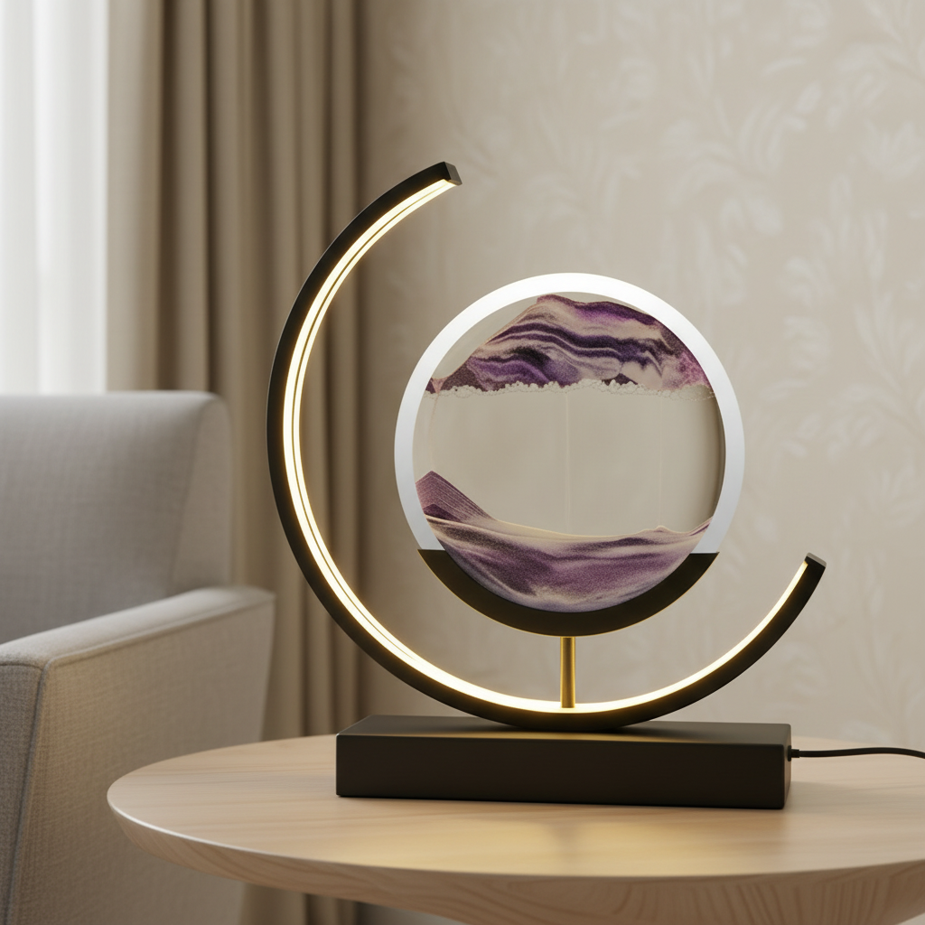 Lampe de Table : Élégance Naturelle en Lumière – Design Moderne Artisanale 0