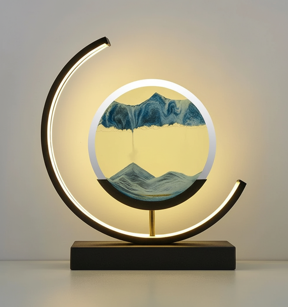 Lampe de Table : Élégance Naturelle en Lumière – Design Moderne Artisanale 4