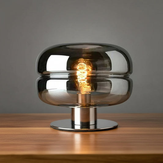 Lampe de Table : Élégance Naturelle en Lumière – Verre Contemporain 0