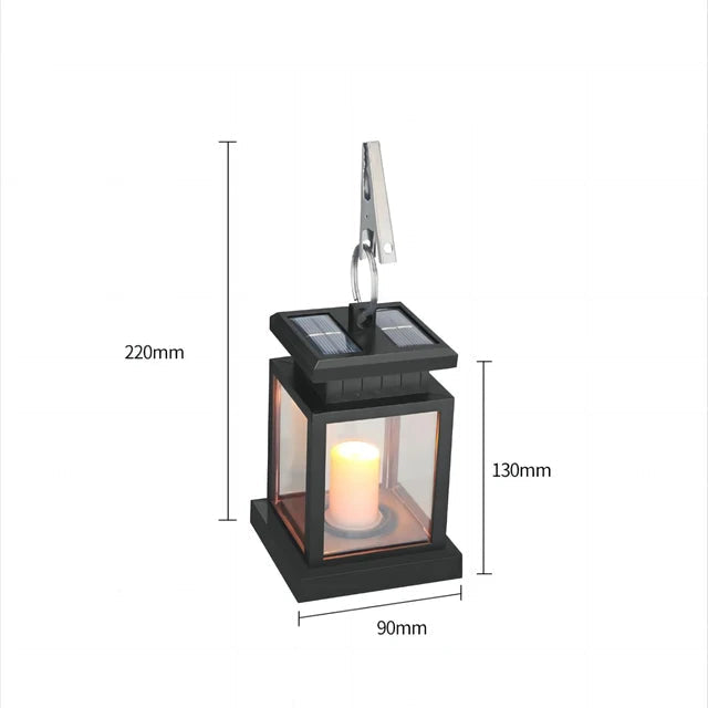 Lanterne Extérieure Élégante en Aluminium | Éclairage Durable et Chic pour Ambiance Enchanteresse 3