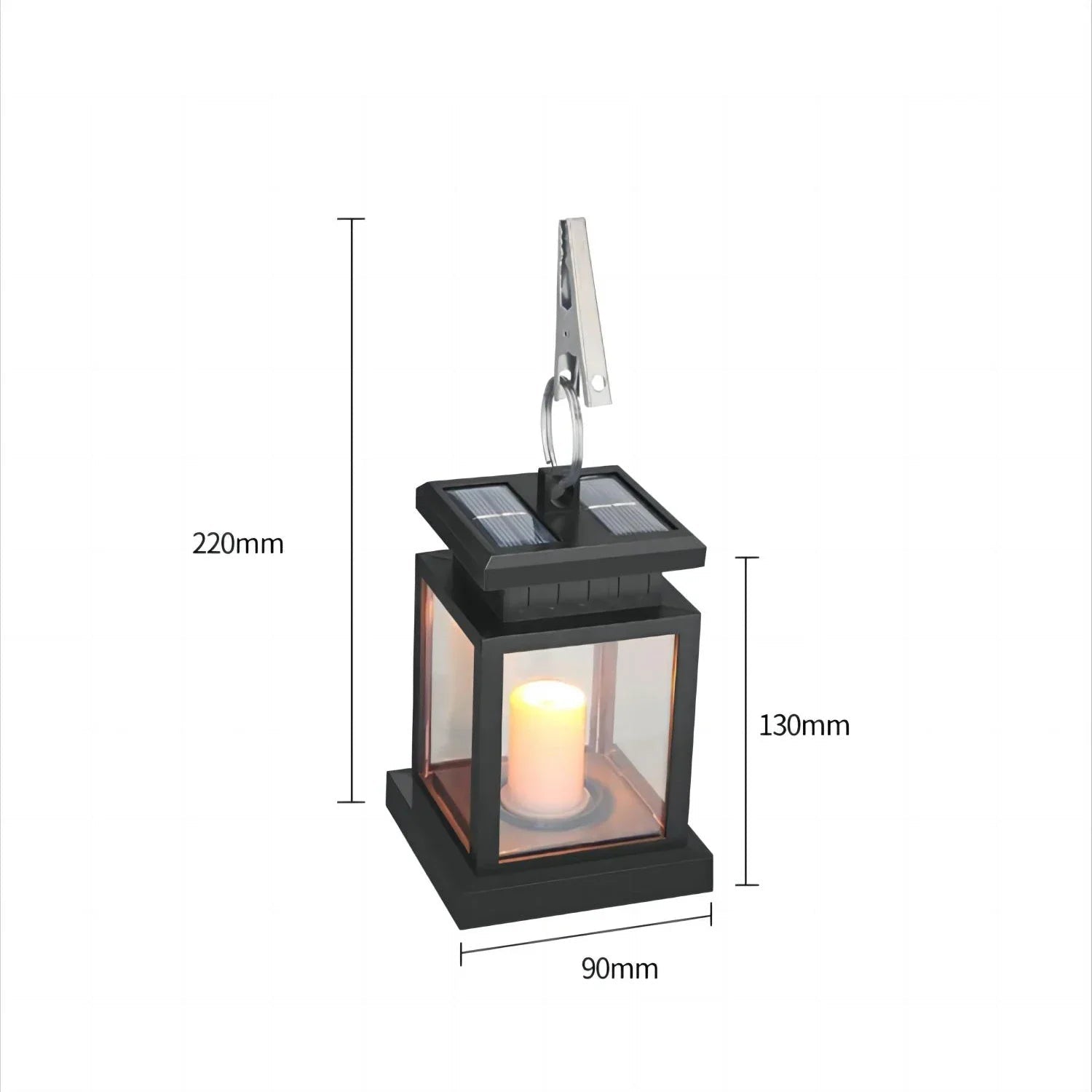 Lanterne Extérieure Élégante en Aluminium | Éclairage Durable et Chic pour Ambiance Enchanteresse 6