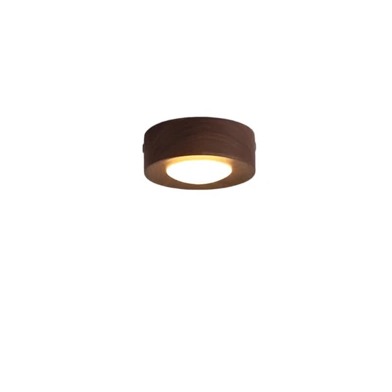 Wooden LED Ceiling Spotlight, Warm or 3-Tone Light