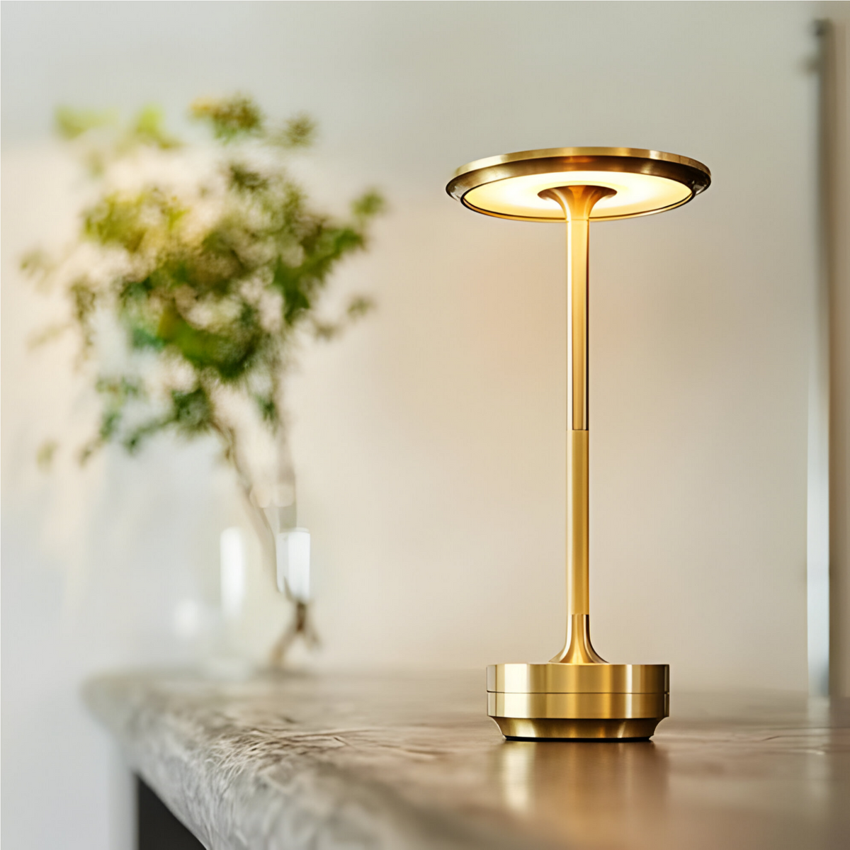 Lampe de table sans fil tactile, 3 intensités
