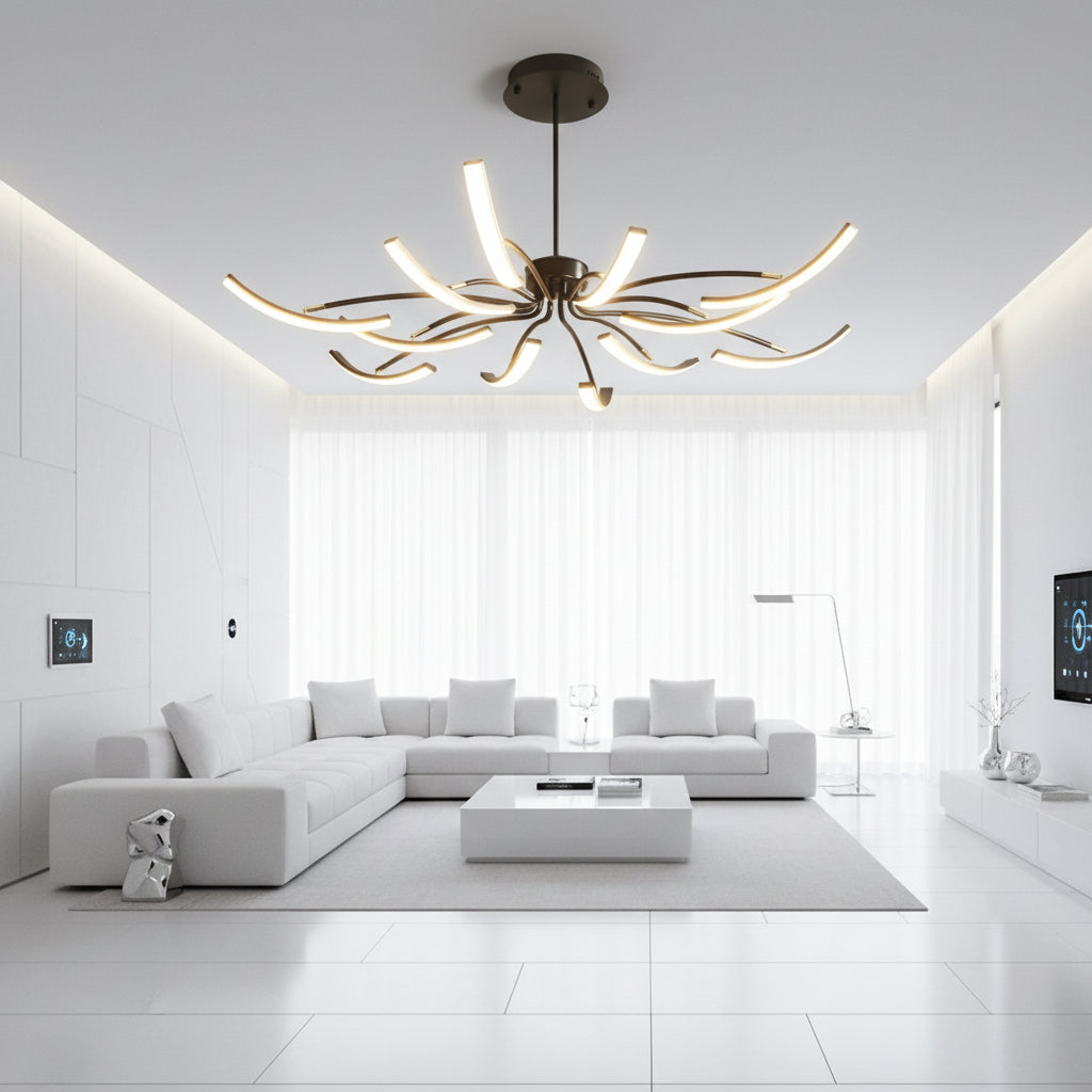 Lustre Design Moderne Élégant 1