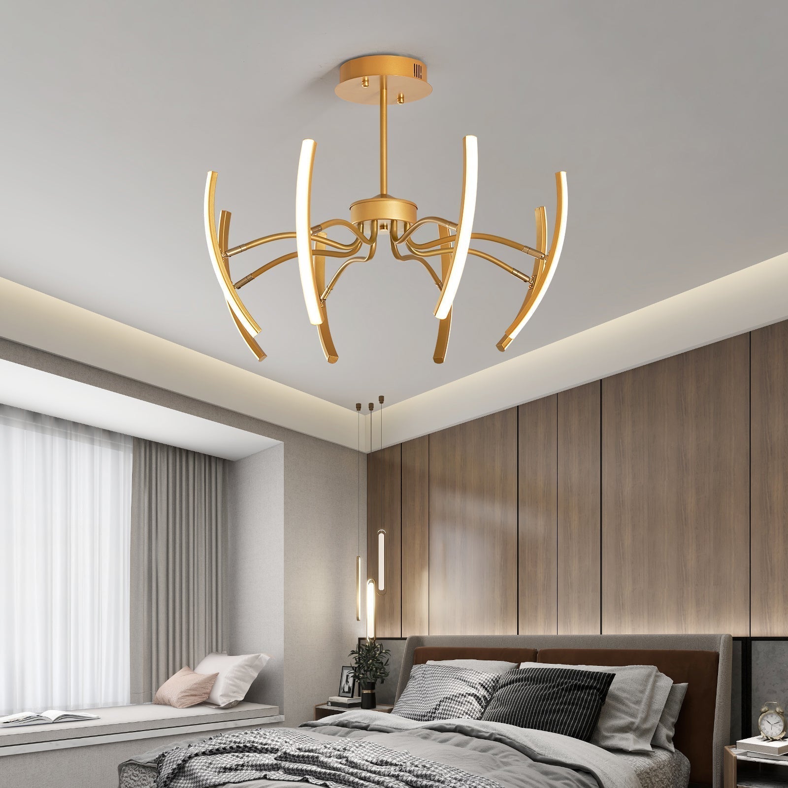 Lustre Design Moderne Élégant 2