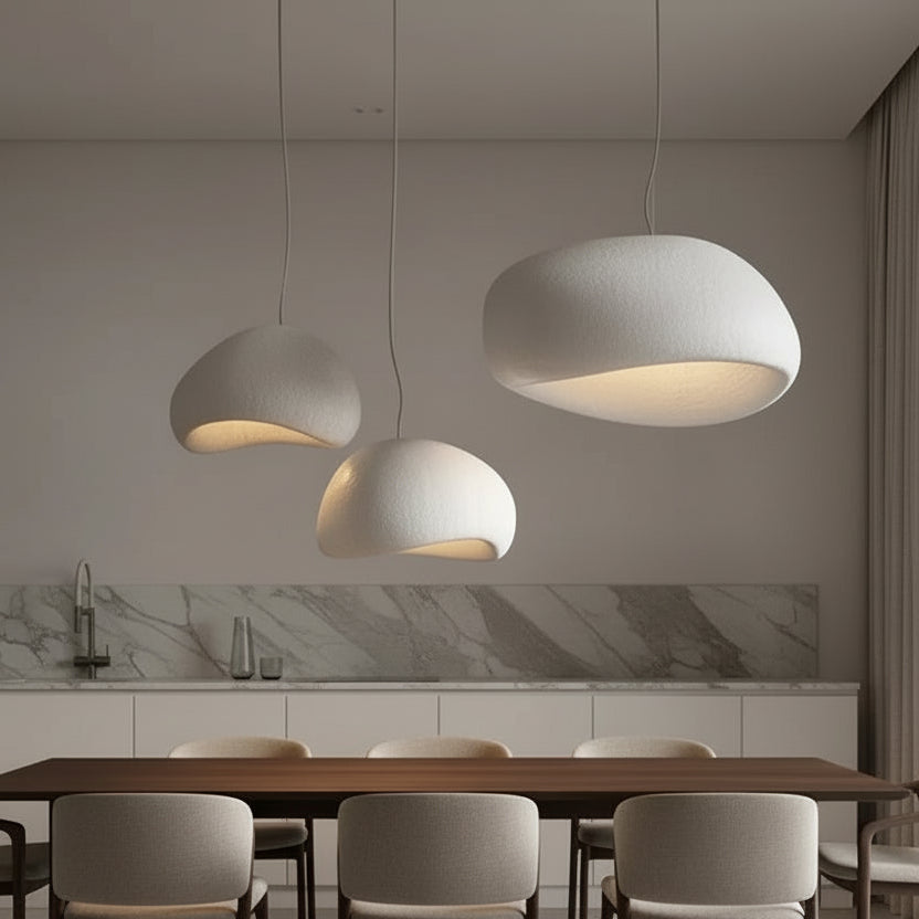 Lustre Moderne | Plafonnier LED avec Design Scandinave | Éclairage Élégant pour Salon et Chambre 0