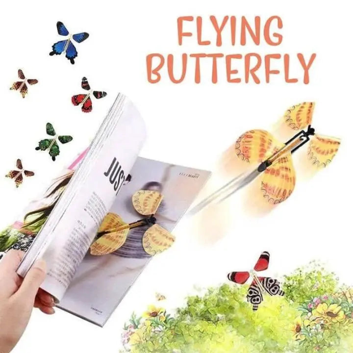 Papillons volants surprise, lot de 15