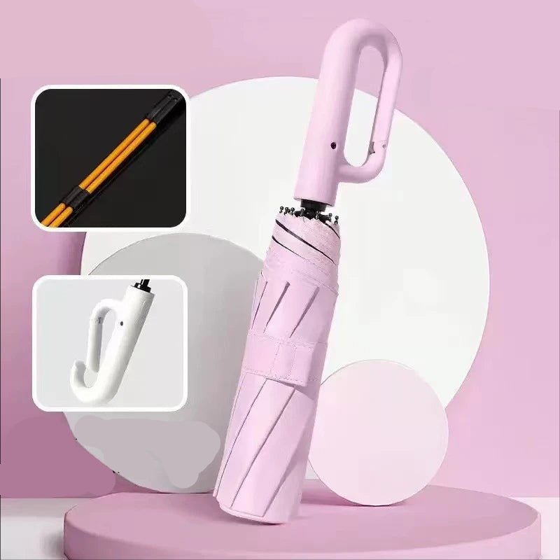 Compact Wind-Resistant Automatic Umbrella