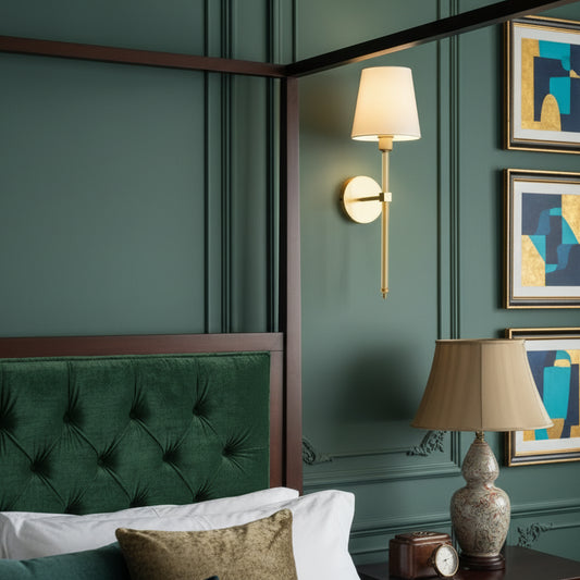 Maison Elmora | Applique Murale Design Minimaliste Sans Fil avec Télécommande | Éclairage Personnalisable pour un Intérieur Élégant 1