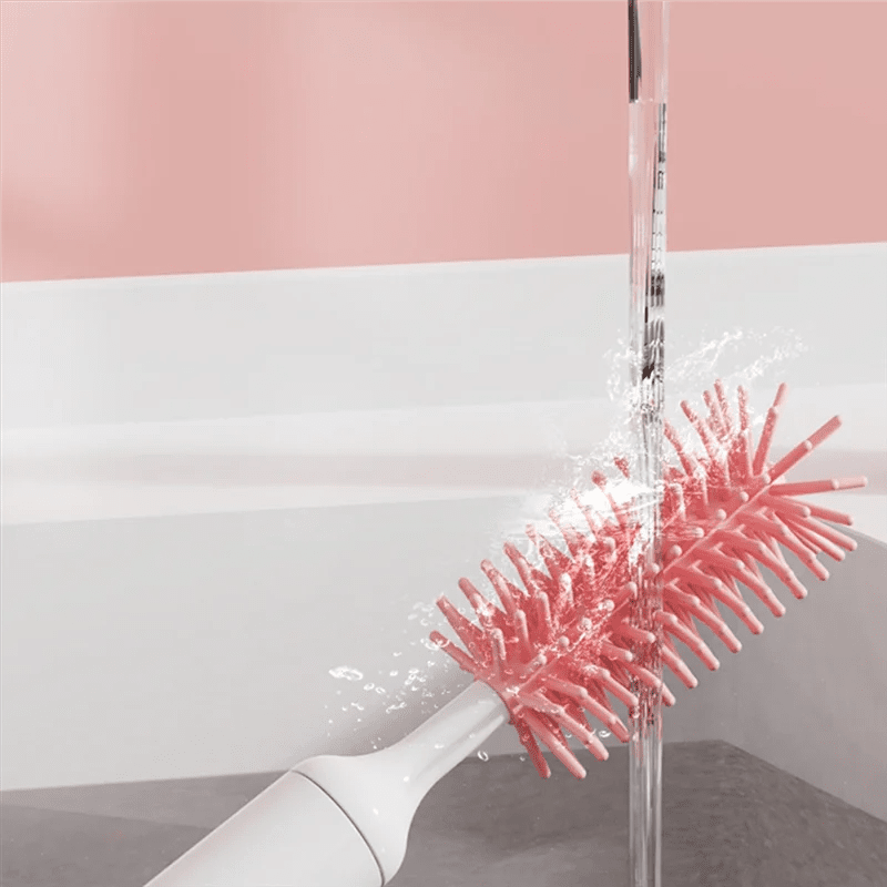 Maison Elmora | Brosse de Nettoyage Écologique pour Biberons avec Poils Doux | Solution Pratique pour un Entretien Sain 2