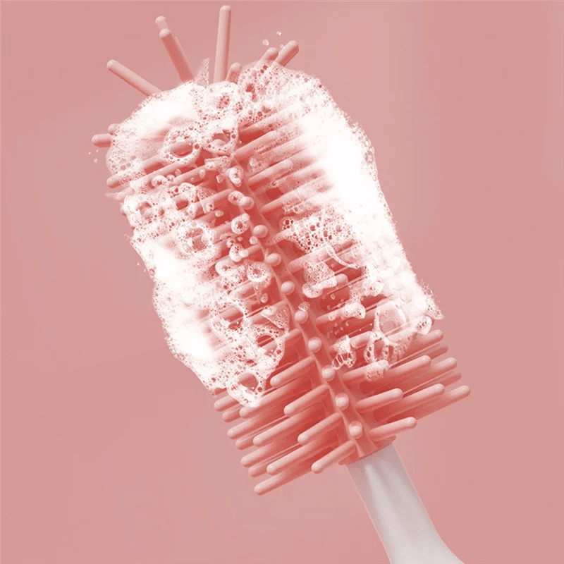 Maison Elmora | Brosse de Nettoyage Écologique pour Biberons avec Poils Doux | Solution Pratique pour un Entretien Sain 7