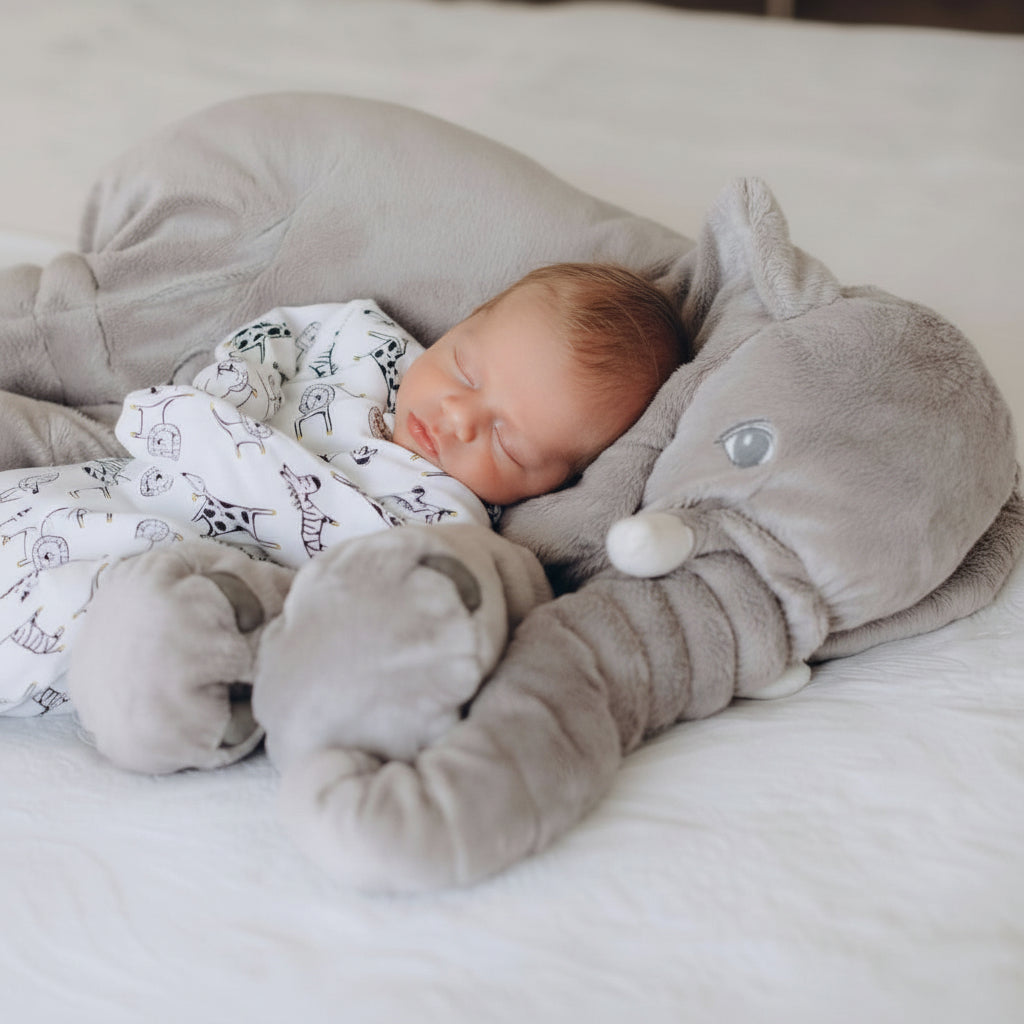 Maison Elmora | Coussin Câlin Élégant en Peluche Ultra-Douce | Compagnon Confortable pour le Bien-Être des Enfants 1