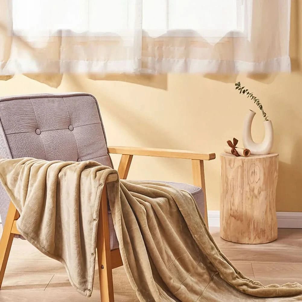 Maison Elmora | Couverture Chauffante Électrique USB Élégante avec 3 Réglages de Chaleur | Confort Personnalisé pour un Bien-Être Optimal 3