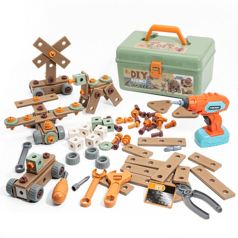 Maison Elmora | Jeu de Construction Creatif avec 100 Pièces en Plastique Durable | Stimule l'Imagination et la Motricité des Enfants 7