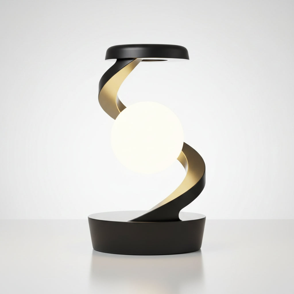 Maison Elmora | Lampe Décorative à Lévitation avec Commande Gestuelle | Luminaire Élégant pour un Salon Contemporain 3