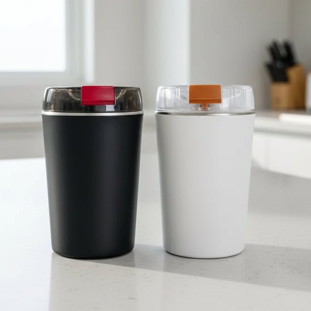 Maison Elmora | Moulin à Café Électrique en Acier Inoxydable | Design Compact et Élégant pour Une Saveur Intense 1