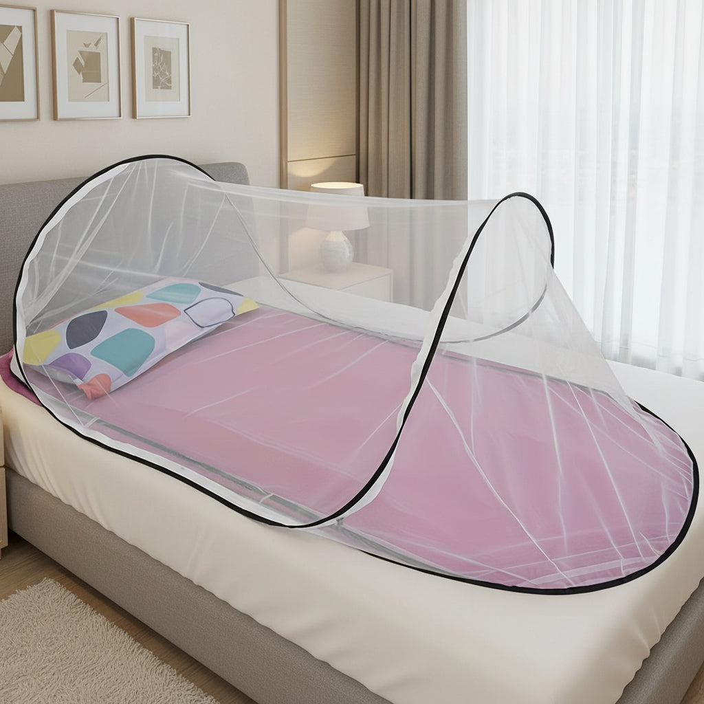 Maison Elmora | Moustiquaire Compacte PROTECTA avec Protection Complète | Solution Élégante pour des Nuits Paisibles 0