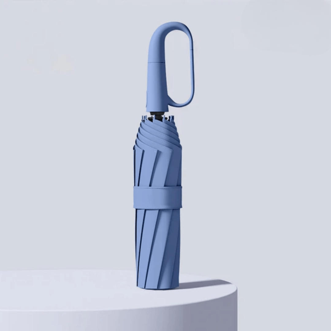 Maison Elmora | Parapluie Pliant Solide avec Mécanisme Automatique | Élégance Compacte pour un Confort Optimal 5