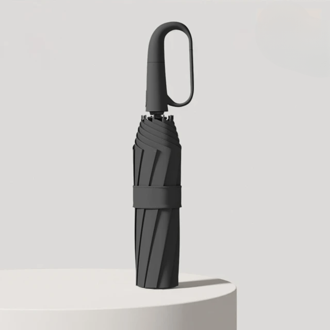 Maison Elmora | Parapluie Pliant Solide avec Mécanisme Automatique | Élégance Compacte pour un Confort Optimal 6