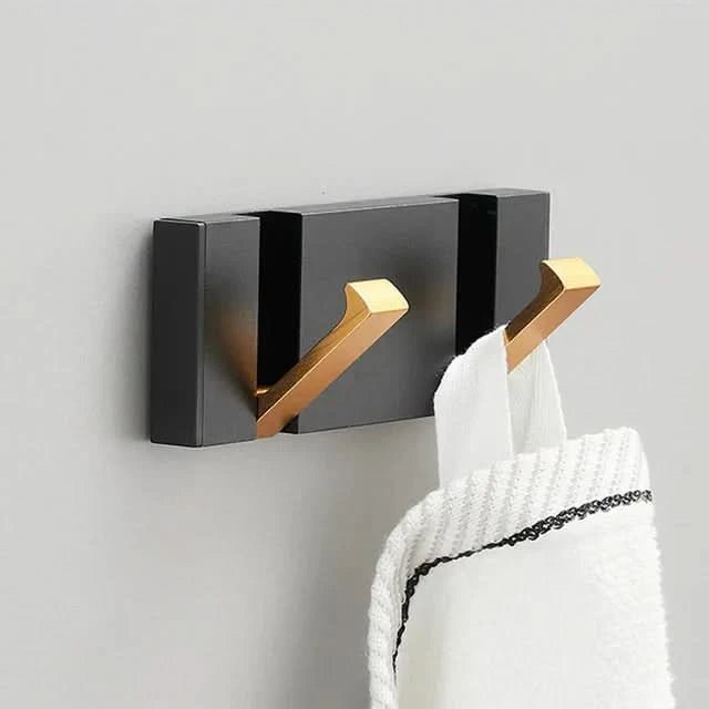Maison Elmora | Patère Mural Pliable en Aluminium Élégant | Design Minimaliste pour Optimiser l'Espace 0