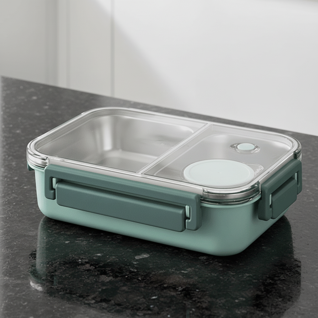 Maison Elmora | Récipient Isotherme en Acier Inoxydable | Design Élégant et Compact pour Repas Chauds en Déplacement 0