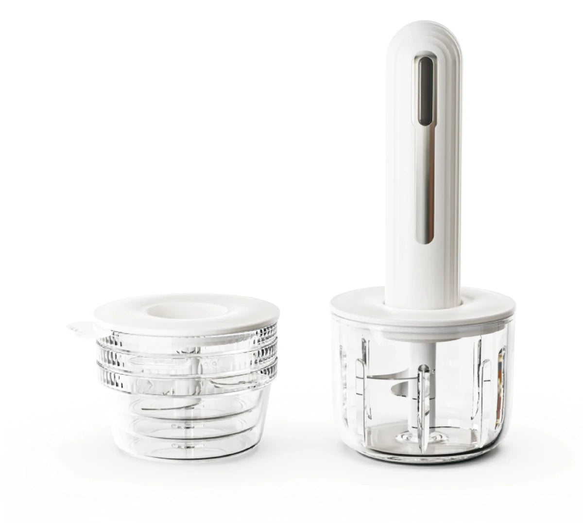 Maison Elmora | Robot Culinaire Multifonctionnel en Acier Inoxydable | Ustensile Élégant et Pratique pour une Cuisine Efficace 7