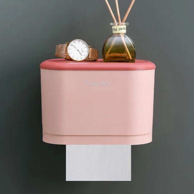 Maison Elmora | Support Mural pour Papier Toilette Étanche et Élégant | Solution Pratique pour une Salle de Bain Organisée 11