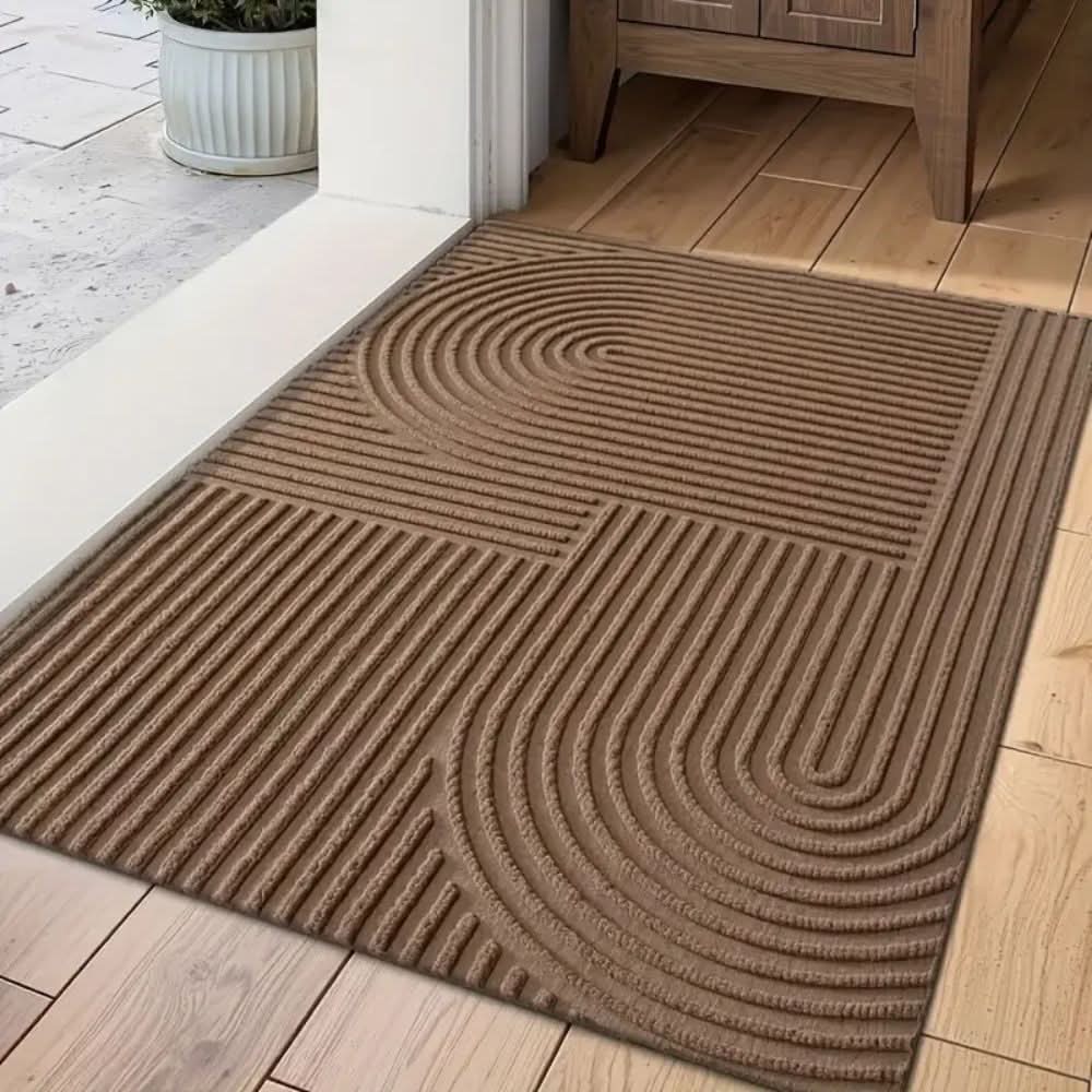 Maison Elmora | Tapis Absorbant d'Entrée en Microfibre avec Design Élégant | Confort et Propreté pour un Intérieur Chic 4