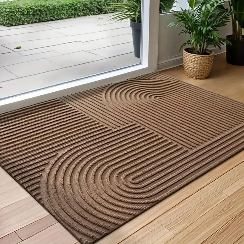 Maison Elmora | Tapis Absorbant d'Entrée en Microfibre avec Design Élégant | Confort et Propreté pour un Intérieur Chic 6