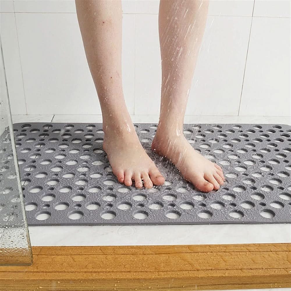 Maison Elmora | Tapis de Bain Antidérapant en PVC de Luxe | Élégance et Sécurité pour Votre Salle de Bain 4