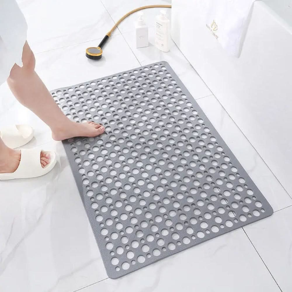 Maison Elmora | Tapis de Bain Antidérapant en PVC de Luxe | Élégance et Sécurité pour Votre Salle de Bain 5
