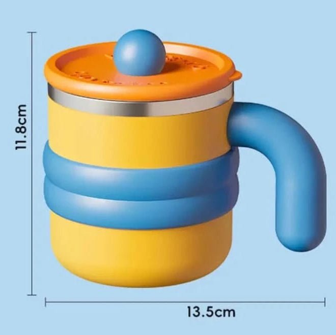 Maison Elmora | Tasse Isotherme en Acier Inoxydable au Design Élégant | Accessoire Pratique pour un Café Raffiné 8