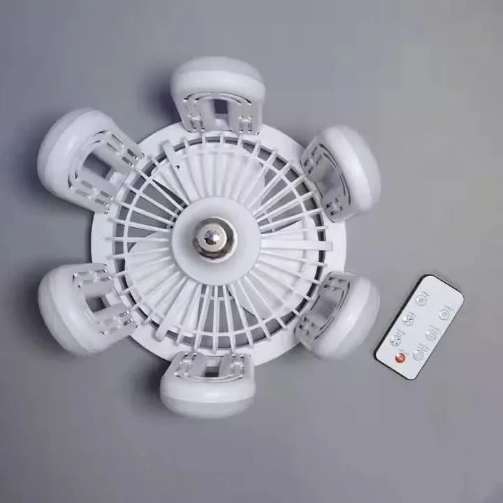 Maison Elmora | Ventilateur Plafond LED Élégant avec Télécommande | Design Moderne pour un Confort Optimal 5