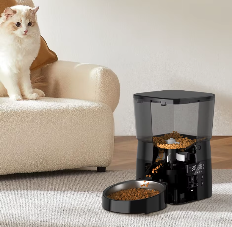 Mangeoire Automatique pour Animaux avec Écran LCD | Programmable et Écologique pour un Alimentation Sereine 2