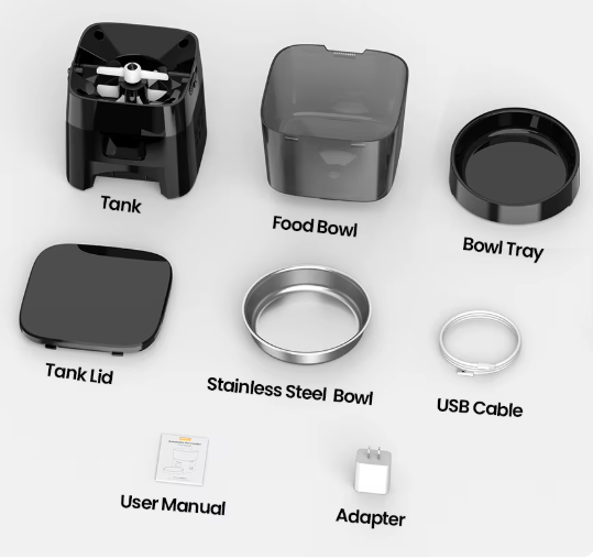 Mangeoire Automatique pour Animaux avec Écran LCD | Programmable et Écologique pour un Alimentation Sereine 7