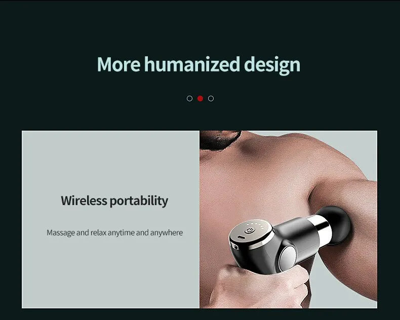 PowerPulse - Pistolet Massage Portable Récupération