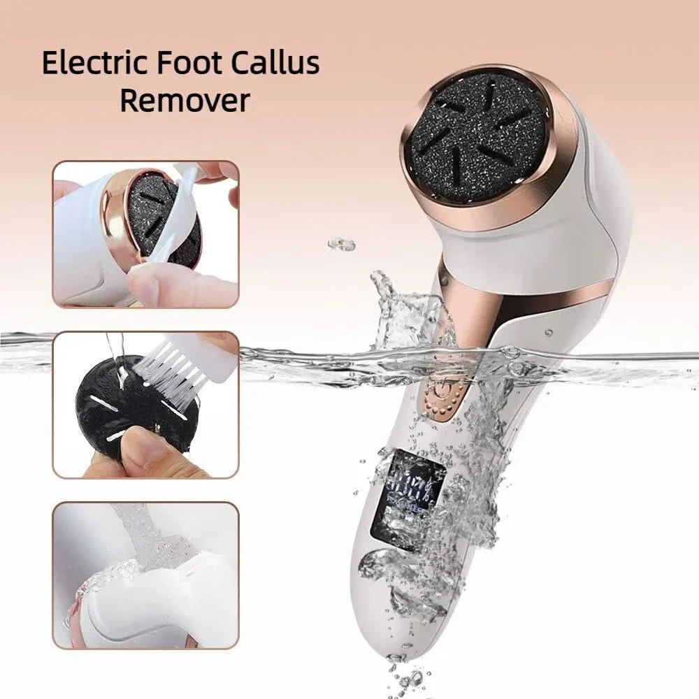 Shiatsula Pédicure Électrique Rechargeable