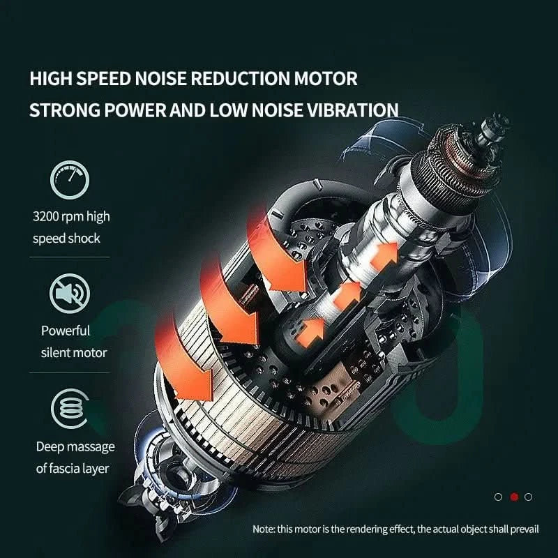 Kinetigun Pistolet de Massage Musculaire