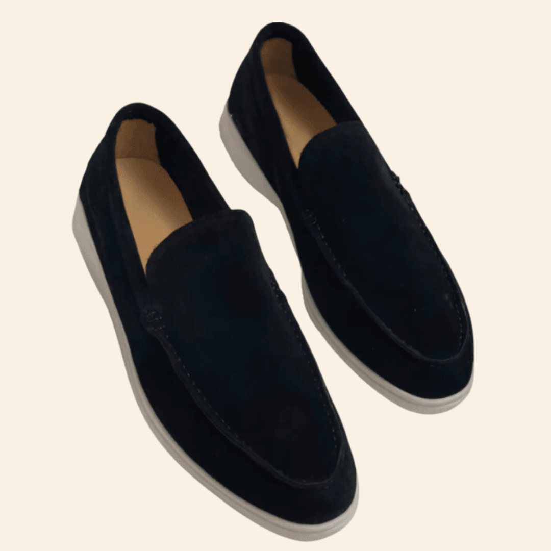 Men's Brown Penny Loafers - Stylish Comfort Shoes for Work and Casual Outings
