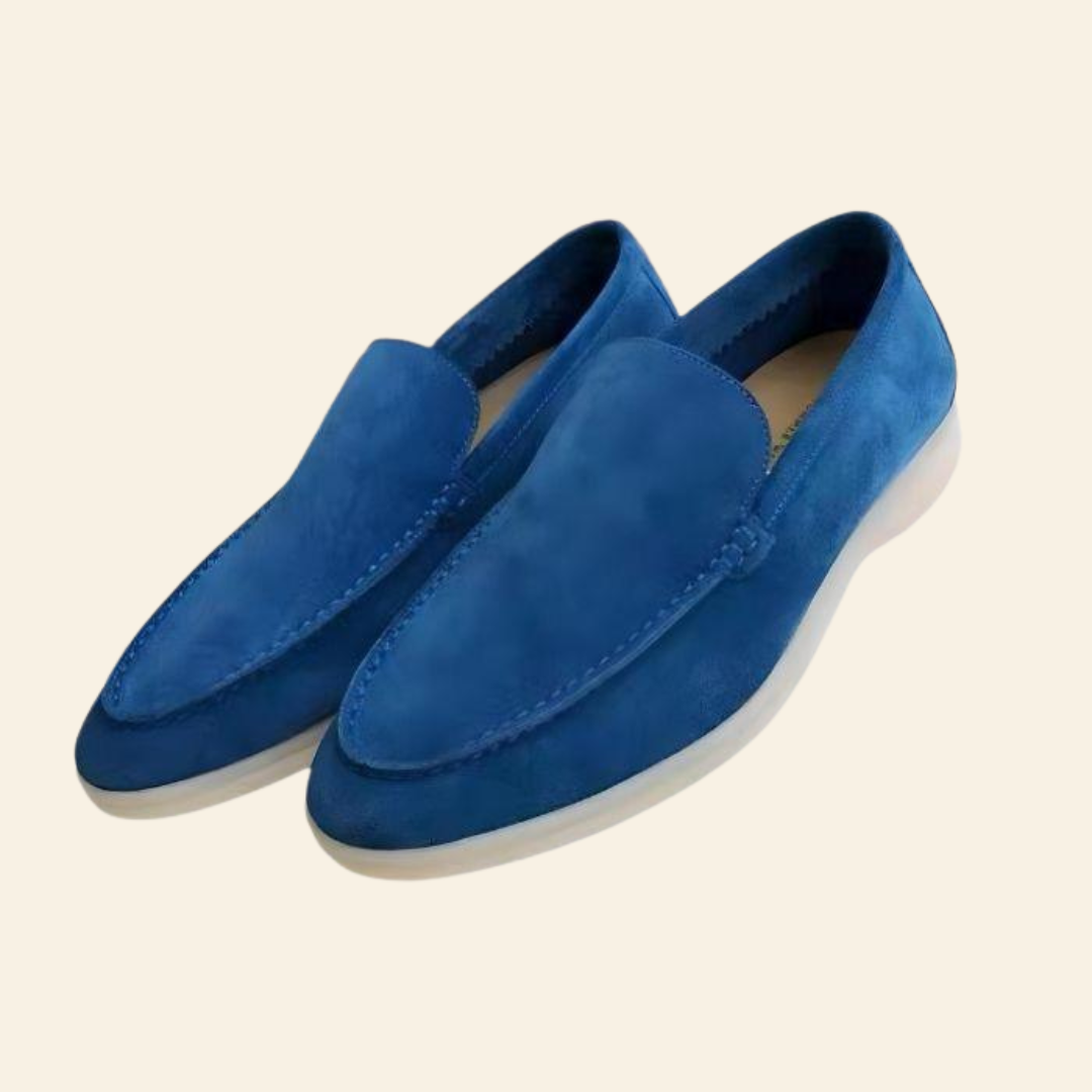 Men's Brown Penny Loafers - Stylish Slip-On Shoes for Comfort and Versatility