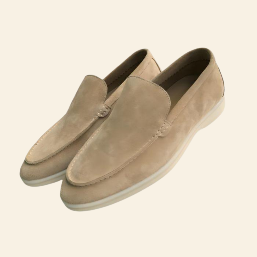 Men's Brown Penny Loafers - Stylish Slip-On Shoes for Comfort and Versatility