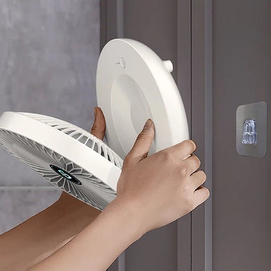 Mini Ventilateur Portable Rechargeable avec 3 Vitesses | Design Compact et Pliable pour Un Confort Optimal 3